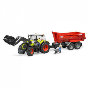 Bruder - Tractor Claas Axion 950 Cu Incarcator Frontal - Img 2