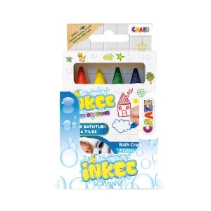 Craze - Creioane de baie Inkee 4 buc usor de curatat de pe suprafetele ceramice - Img 4