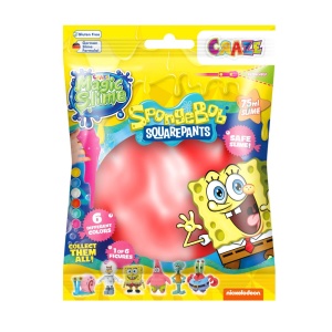 Craze - Slime magic diverse culori in punguta 75ml cu surpriza figurina SpongeBob - Img 4