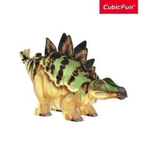 Cubic Fun - National Geographic Dinozauri Puzzle 3D Stegozaur 51 piese - Img 4
