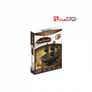 Cubic Fun - Puzzle 3D Nava Queen Anne 180 Piese
