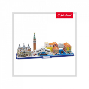 Cubin Fun - Puzzle 3D Venetia 126 Piese - Img 3