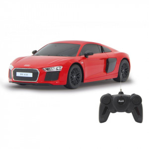 Masina Cu Telecomanda Audi R8 Rosu Cu Scara 1 La 24 - Img 3