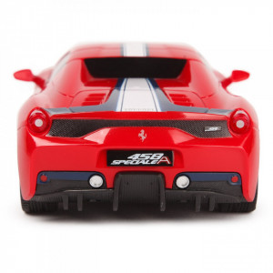 Masina Cu Telecomanda Ferrari 458 Speciale Rosu Cu Scara 1 La 24 - Img 5