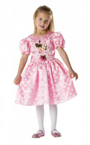 MINNIE Costum clasic roz 5-6 ani