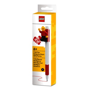 Pix cu gel LEGO rosu - Minifigurina