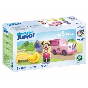 Playmobil - Junior Disney Camionul de sortat fructe al lui Minnie - Img 2
