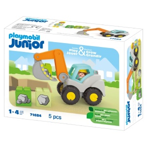 Playmobil Junior - Excavator cu brat mobil - Img 3