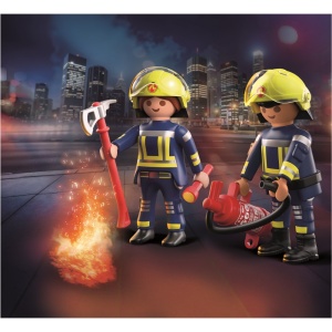 Playmobil - Set 2 figurine pompieri - Img 4