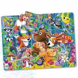 Primul Meu Puzzle De Podea - Prietenii Padurii - Img 3
