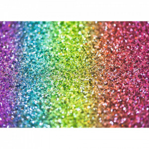 Puzzle Provocare Curcubeu Cu Sclipici, 1000 Piese - Img 2
