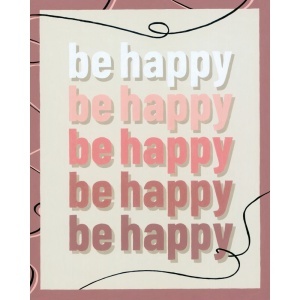 Ravensburger - CreArt pictura pe numere pentru adulti Be Happy - Img 3