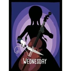 Ravensburger - CreArt pictura pe numere pentru copii Wednesday - Img 3