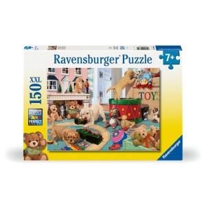 Ravensburger - Puzzle catei si jucarii 150 piese