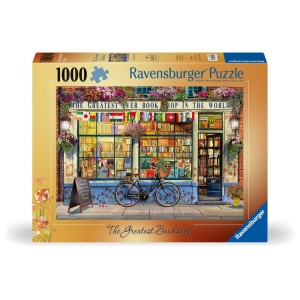 Ravensburger - Puzzle librarie grozava 1000 piese design nou - Img 2