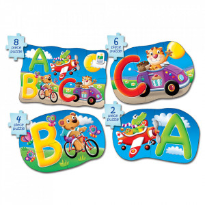 Set Primele Mele 4 Puzzle-Uri Abc - Eng - Img 4