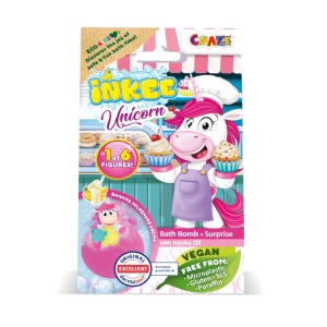 Craze - Bila de baie Inkee cu surpriza unicorn cu diferite meserii - Img 3