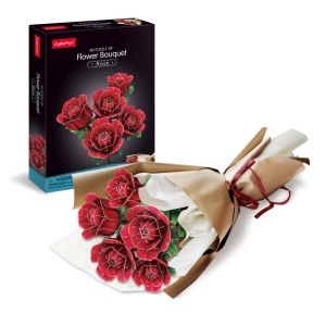 CubicFun Buchet de Trandafiri 3D 312 piese