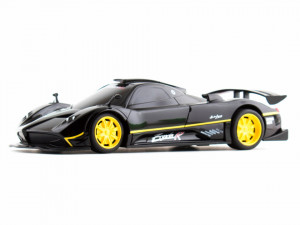 Masina Cu Telecomanda Pagani Zonda R Negru Cu Scara 1 La 24 - Img 4