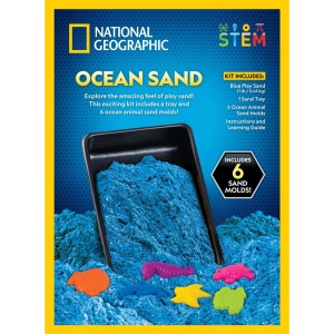 National Geographic - Set educativ Nisip kinetic ce ajuta la dezvoltarea abilitatilor motorii fine - Img 3
