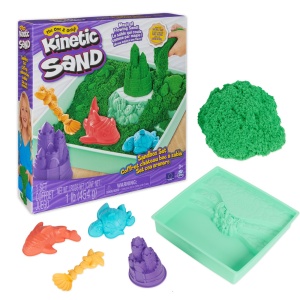 Nisip Kinetic Set Complet Verde - Img 8