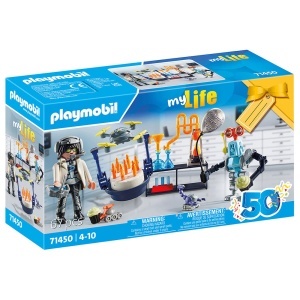 Playmobil - Cercetator Cu Roboti - Img 3