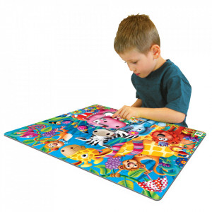 Primul Meu Puzzle De Podea - Animale In Jungla - Img 2