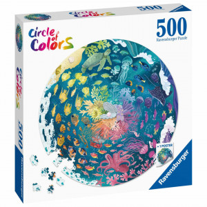 Puzzle Cerc Ocean, 500 Piese - Img 3