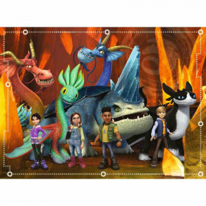 Puzzle Cum Sa Iti Dresezi Dragonul, 100 Piese - Img 2