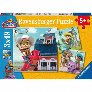 Puzzle Dino Ranch, 3X49 Piese - Img 4