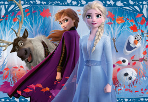 Puzzle Frozen II, 2X12 Piese - Img 2