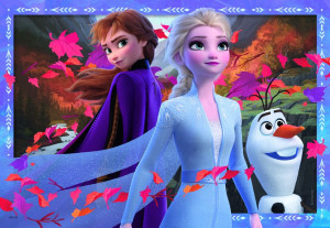 Puzzle Frozen II, 2X24 Piese - Img 4