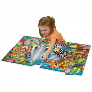 Puzzle Mare De Podea - Animalele Lumii - Img 2