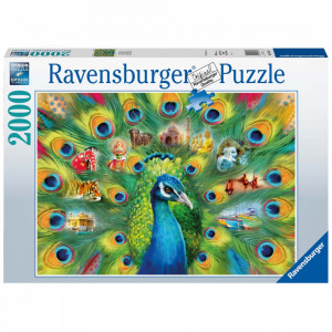 Puzzle Paun, 2000 Piese - Img 2