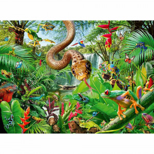 Puzzle Reptile, 300 Piese - Img 2