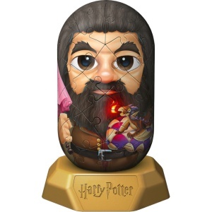 Ravensburger - Puzzle 3D Hylkies Harry Potter mini figurina de colectie Rubeus Hagrid 54 piese - Img 3