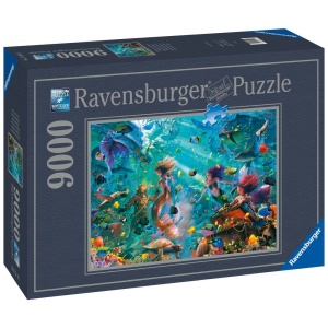 Ravensburger - Puzzle sirene si animale 9000 piese - Img 3