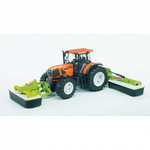 Bruder - Cositoare Tripla Claas Disco 8550 C Plus - Img 2