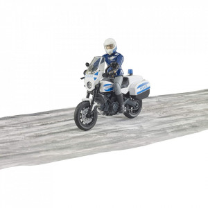 Bruder - Motocicleta De Politie Scrambler Ducati Si Politist - Img 2