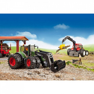 Bruder - Tractor Fendt 936 Vario Cu Incarcator Frontal - Img 2