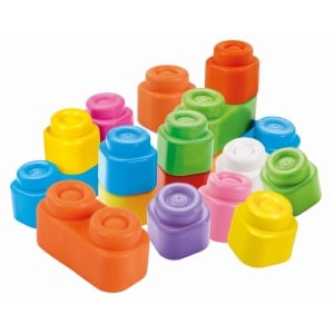 Clementoni - Soft Clemmy plasa cu 40 de cuburi