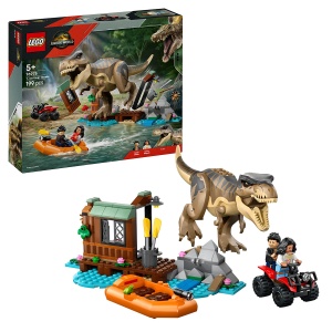 Evadare pe rau din calea unui T. rex