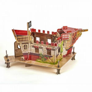 Papo Figurina Puzzle 3D Corabie Pirati - Img 3