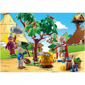 Playmobil - Asterix Si Obelix - Getafix Cu Potiunea Magica - Img 2