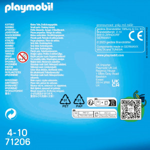 Playmobil - Set 2 Figurine - Bandit Cu T-Rex - Img 3