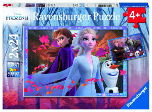 Puzzle Frozen II, 2X24 Piese - Img 5