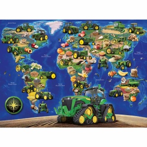 Puzzle Harta John Deere 300 Piese - Img 2