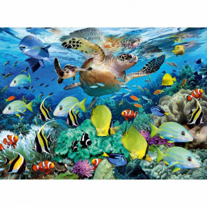 Puzzle Paradisul Subacvatic, 150 Piese - Img 2