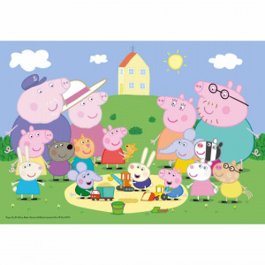 Puzzle Peppa Pig Joaca In Nisip, 35 Piese - Img 2