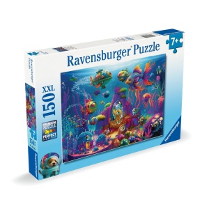 Ravensburger - Puzzle animalele oceanului 150 piese - Img 3